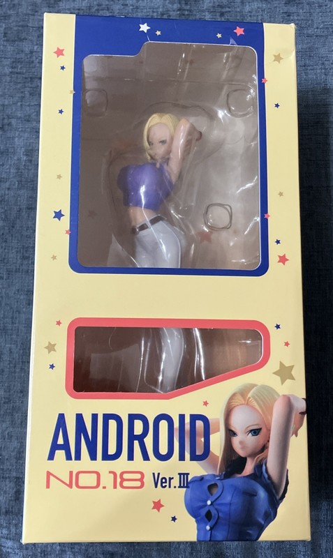 MegaHouse Dragon Ball Gals - Android 18 Ver. III 3 210mm 7.8in Figure W/ Base