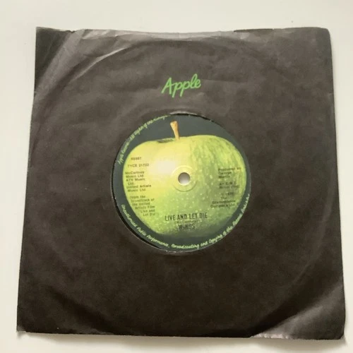 Paul McCartney - "Live And Let Die" 1973 UK 7" - NM