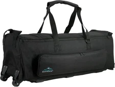 EASTROCK Drum Hardware Bag with Wheels Set Wheels, black 