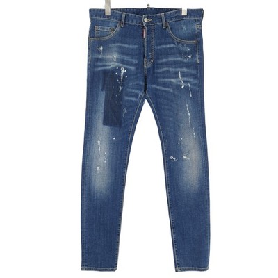 Dsquared2 Jeans Slim Herren Stretch Skinny Do1 Größe W36 L34