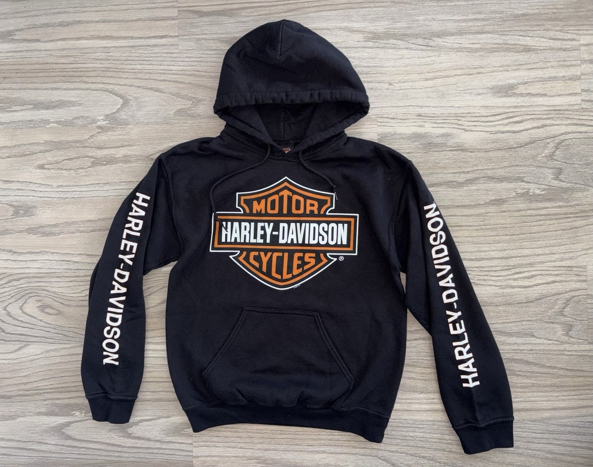 Harley Davidson Motorcycles Key West Florida Black Hoodie Men's