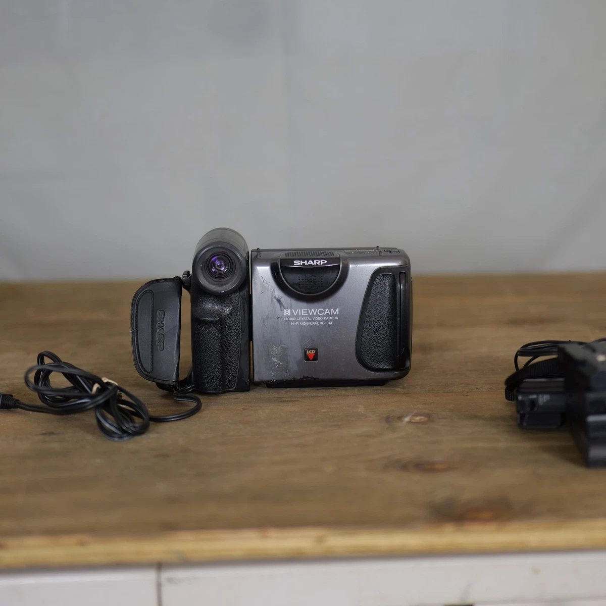 動作品　SHARP 液晶VIEWCAM video8 VL-EL300 Sharp Viewcam Video 8 Camcorders with LCD Screen for sale | eBay
