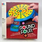 VINTAGE Round Four Game COMPLETE Milton Bradley 1986 Chips Rings Rotating