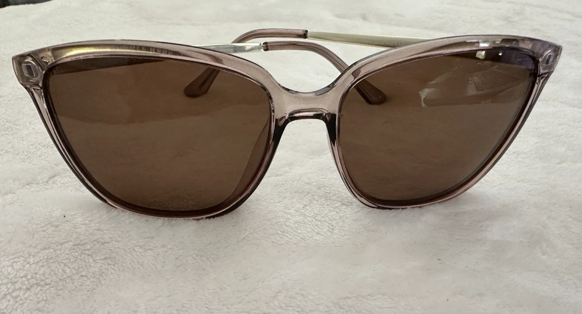 Cole Haan 57mm Polarized Sleek Square Matte Grey and Gold Women\'s Sunglasses COLE HAAN CH6080-033-57 Sunglasses Size 57mm 145mm 19mm  main image 3