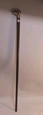 Vtg Champion Cane /Walking Stick Solid Brass Eagle Head 34.25 L Look Read