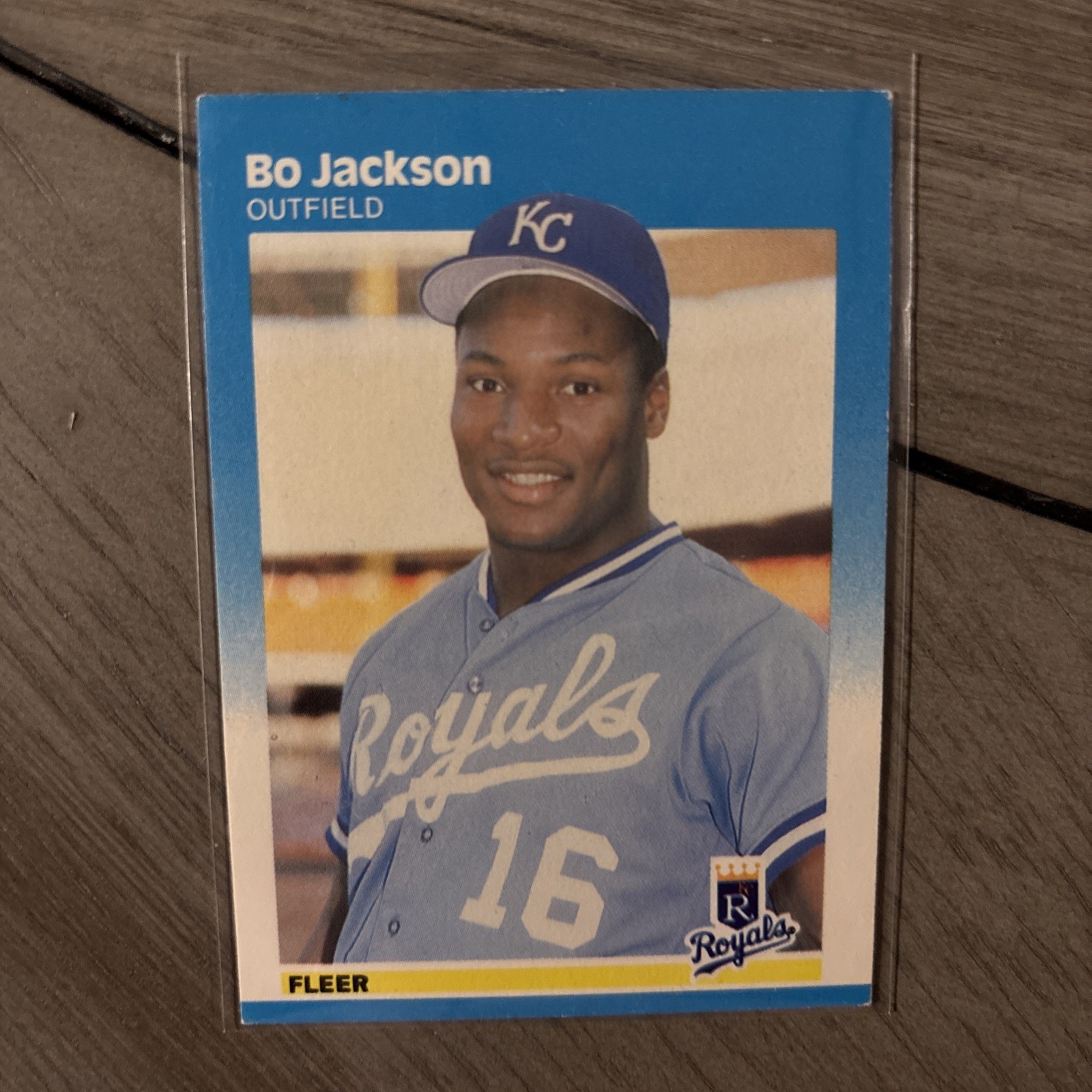 1987 Fleer Bo Jackson Rookie RC #369 Royals