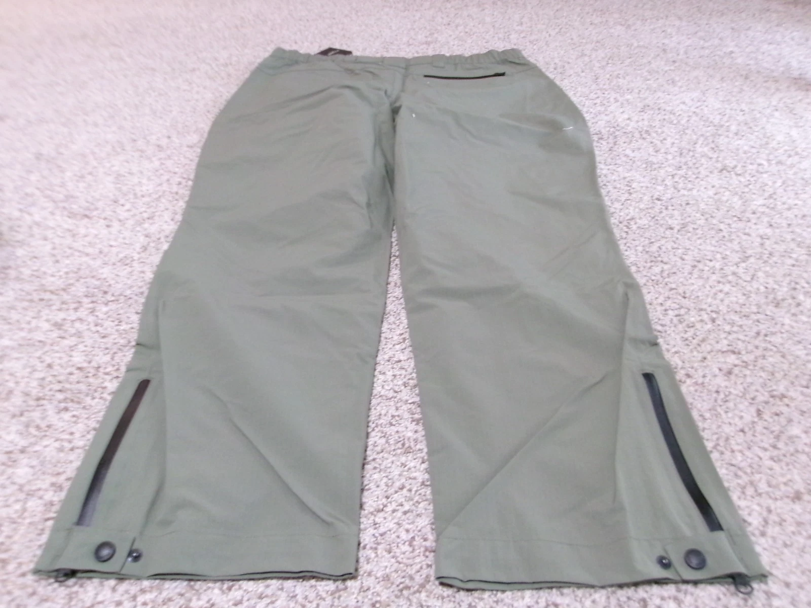 NWT Filson Swiftwater Rain Pants Men’s Raven Gray Waterproof FG520 $225. XL