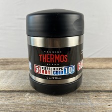 Thermos Genuine 10oz Stainless Steel Insulated Food Jar Vacuum Hot Cold Travel