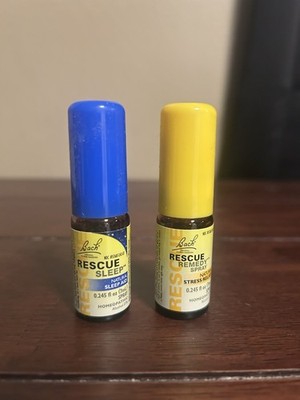 Bach Flower Remedies Rescue Sleep Natural Aid And Stress Relief Spray 7ml NO BOX