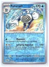 POLIWRATH 043/167 REVERSE HOLO TWILIGHT MASQUERADE POKEMON TCG CARD