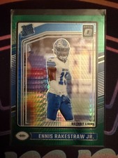 2024 Donruss Optic - Rated Rookie Ennis Rakestraw Jr. #232 Green Hyper Lions