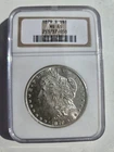 1879-S Morgan Silver Dollar NGC MS65 Brown Label Old Holder Gem BU, Blast Luster