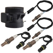 4pcs* Front&Rear Oxygen +MAF Sensor for 99-05 BMW 325xi 325Ci 2.5L L6 Brand New