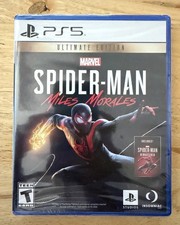 NEW FACTORY SEALED Marvel Spider-Man Miles Morales Ultimate Edition PS5 Game