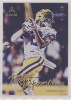 2020 Panini Luminance Rookies Gold 131/250 Justin Jefferson #117 Rookie RC 05t7