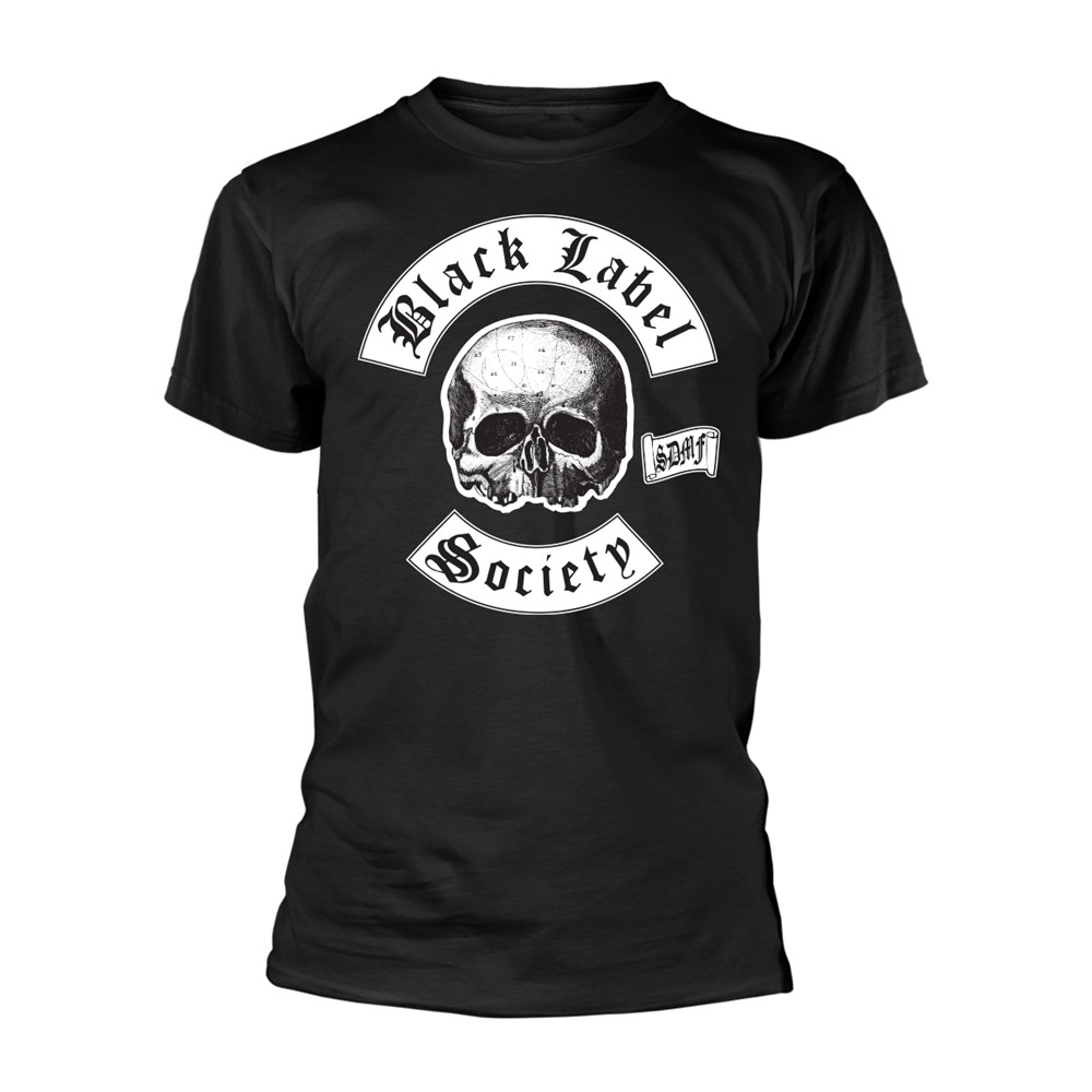 BLACK LABEL SOCIETY - THE ALMIGHTY (BLACK) BLACK T-Shirt, Front - Back Print XXX