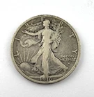 1916-S 50c Walking Liberty Silver Half Dollar Key Date