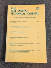 AT&T Bell Laboratories Technical Journal, Dec 1983 Computing Science Systems Lib