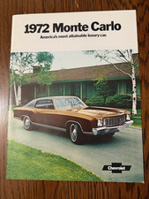1972 Chevrolet Monte Carlo brochure; January 1972 issue