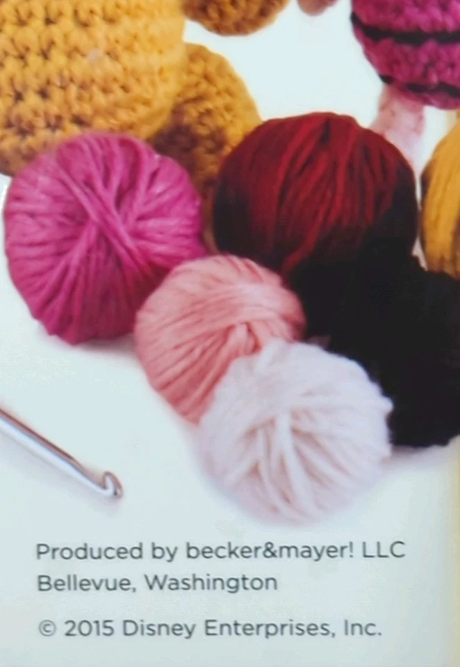 2015 Disney's Винни-Пух крючком набор делает Poo/пятачок 12 узоров NIP B67 - Изображение 3 из 4