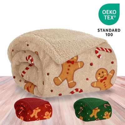 HOME TRESOR Coperta Plaid Soffice Caldo Pile Letto Divano Matrimoniale Mezza Piazza Singolo