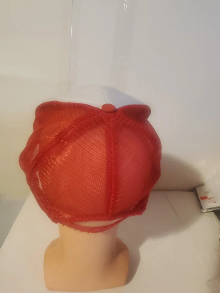 Vintage Trucker Hat Lot (2) - Toyota #1 & Heart Health Mesh Hats w/ USA Flag... - Image 3 of 4