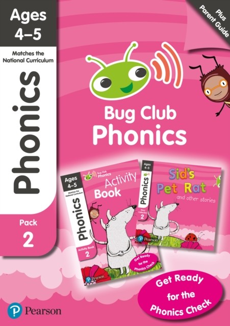 Monica Hughes Unisex Multicolor Bug Club Phonics Learn At Home Pack 2, Phonics Sets 4-6 For Ages - Image 5