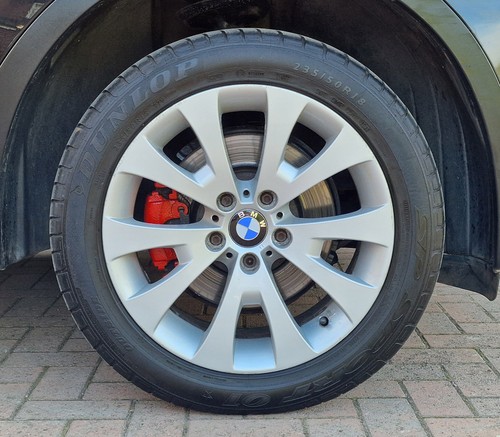 68MM BMW CENTRE HUB CAPS - Set of 4 Badges Alloy Wheels E83 E92 E46 36136783536 - Picture 2 of 4