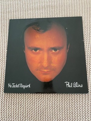 PHIL COLLINS-NO JACKET REQUIRED 12'' VINYL LP ALBUM 1985!