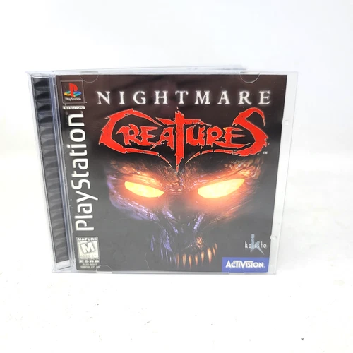 New ListingNightmare Creatures PS1 (Sony PlayStation 1) CIB Complete W/ Reg Card Tested