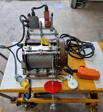 Warrior 110V Electric Hoist 800KG Heavy Duty Scaffold Crane Garage Workshop