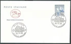 1983 ITALY FDC HORSE LABOR PARTY NO ARRIVAL STAMP - CG