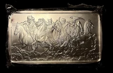 Four Horsemen Of The Apocalypse 10oz .999 Fine silver