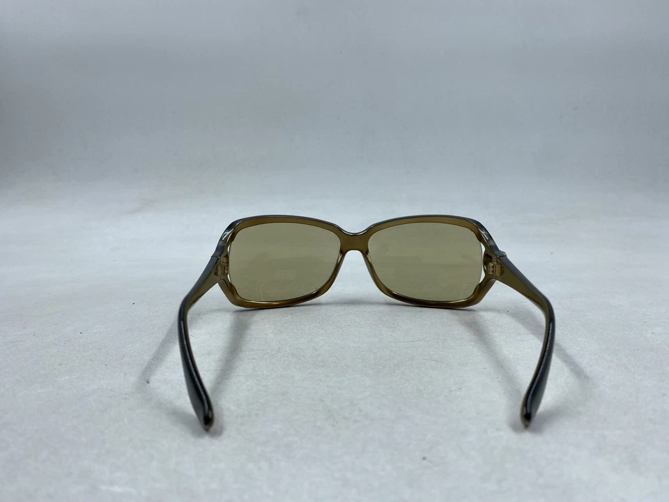 古驰棕色矩形女式太阳镜 — 第 3/4 张图片