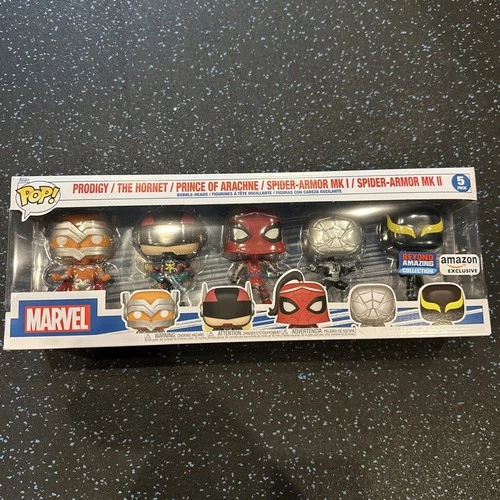 Funko Pop! Marvel: Beyond Amazing Spider-Man 5 Pack (Amazon Exclusive)