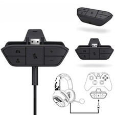 Stereo Audio Adapter for Xbox One Series X S with 3.5mm Headphone Support