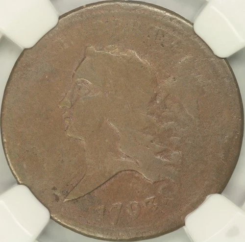 1793 Liberty Cap Half Cent NGC VG10
