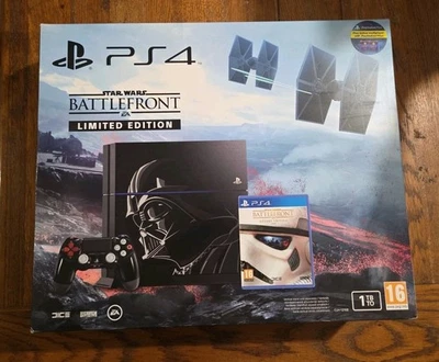 Pack console Sony PS4 1 To Edition Limitée + Star Wars Battleont + Dualshock
