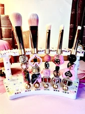 Luxury Beaded Makeup Brushes Set
