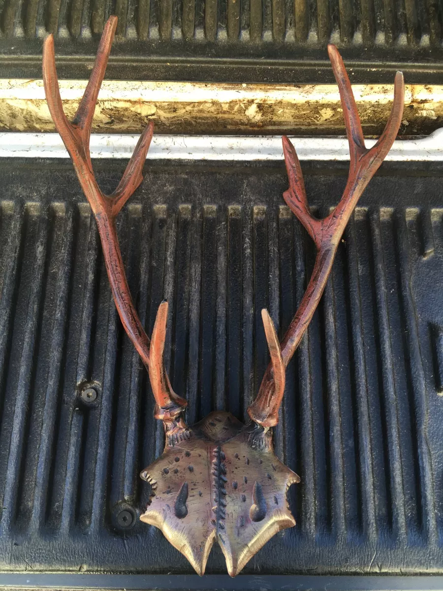 8 point deer antlers made of Aluminum metal art hunting wall decor