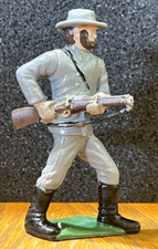 Red Miller - Confederate Soldier - Marx Warriors Of The World Damaged Rifle