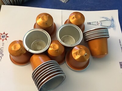 30 Nespresso Kapseln Orange leer. Gereinigt. Rarität