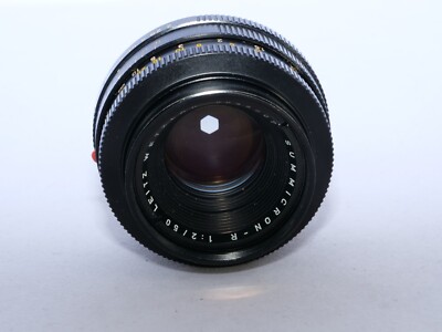 Leica SUMMICRON-R 50mm F2 １カム 純正フード付 Leica Summicron-R 50mm F2 Lens. Germany. 3 CAM. Filter