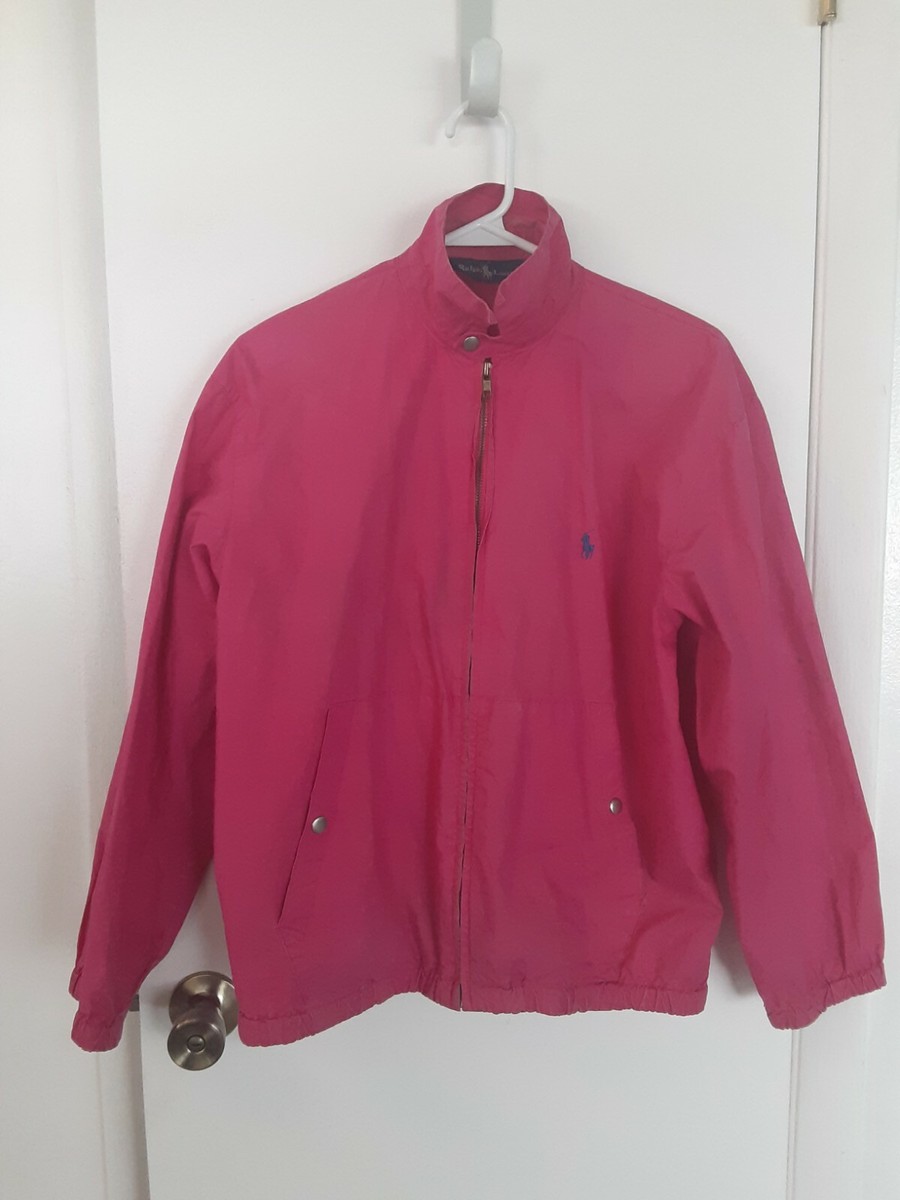 Vintage Distressed 90's Polo Ralph Lauren Pink Cotton Light