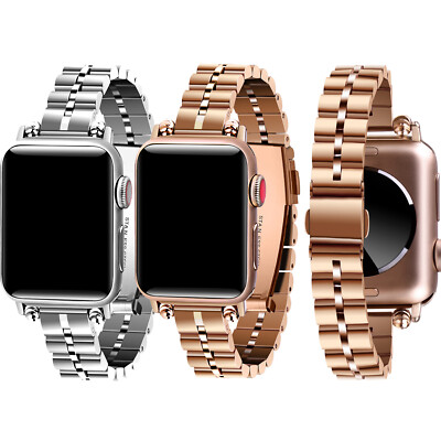 Dressy Slim Metal Bracelet Wristband For Apple Watch iWatch Series  SE