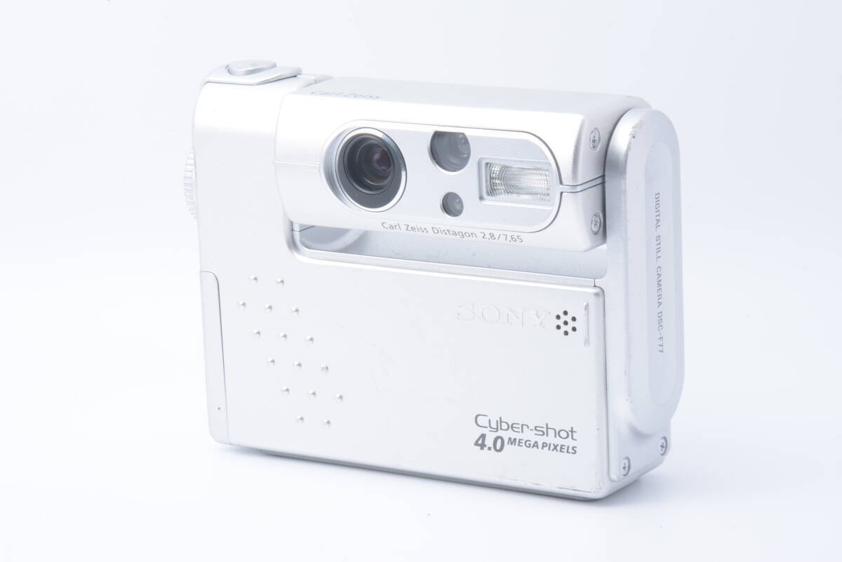 SONY CYBER-SHOT DSC-F77 Digital Camera Silver Japanese Only SONY CYBER-SHOT DSC-F77 Digital Camera Silver Japanese Only