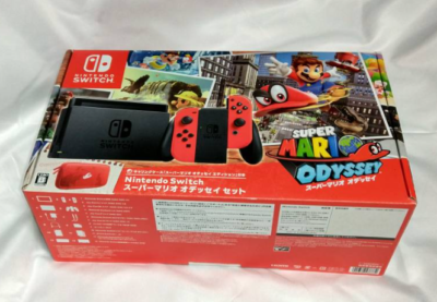 Nintendo Switch Super Mario Odyssey Edition Console Box Japan