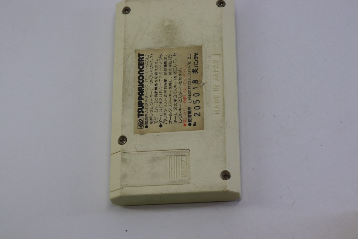 Bandai LCD Handheld Game Tsuppari Concert Made in Japan 1982 Bandai LCD Handheld Game Tsuppari Concert Made in Japan 1982