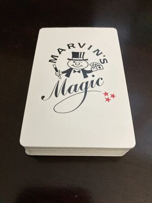 Marvin s Magic Presents Clasic Playing Cards Deck Rare Vintage