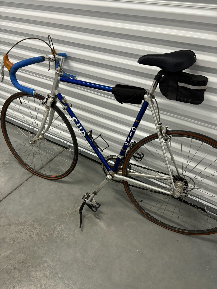 Vintage Cilo Vitus 1985 Blue Aluminum Road Bike w/ Shimano